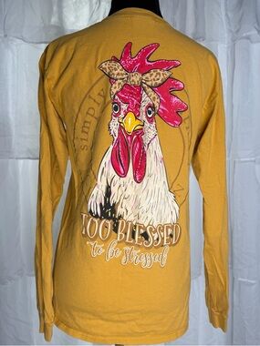 Simply Southern Mustard long sleeve
